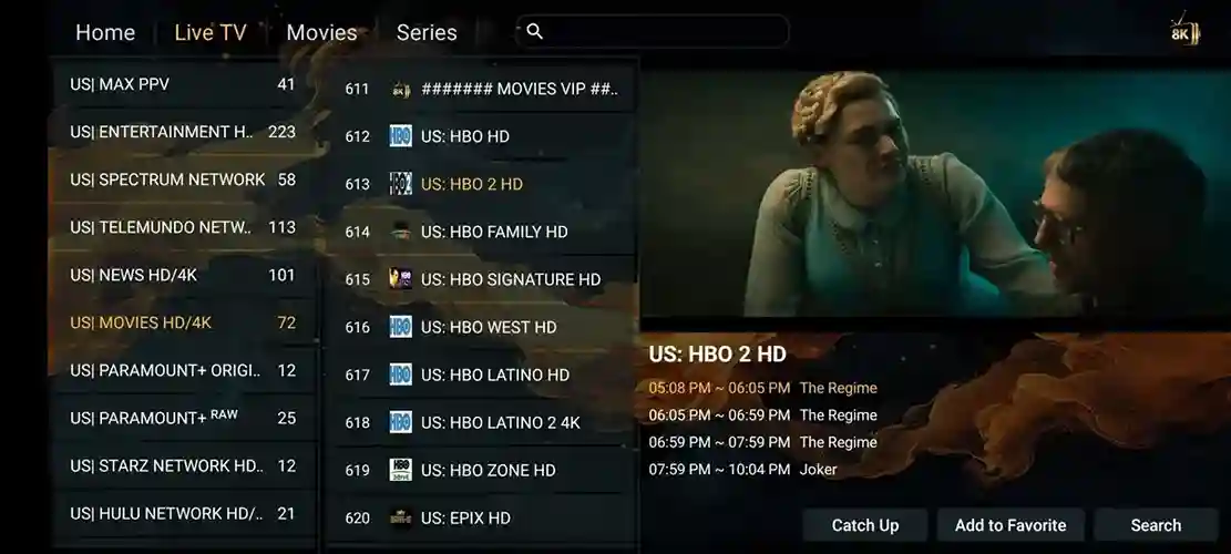 Preview 1 - Vavaview Premium IPTV Subscription